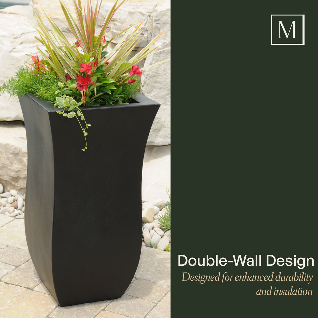 Valencia 30in Tall Planter (2-Pack), view 8