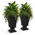 Vienna 25in Tall Urn Planter (2-Pack)